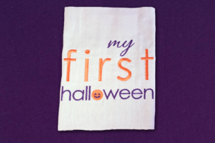 A Premium Halloween Embroidery Design for Boutique Apparel