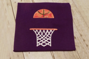 Basketball Hoop Split Applique: A Designer's Seasonal Review