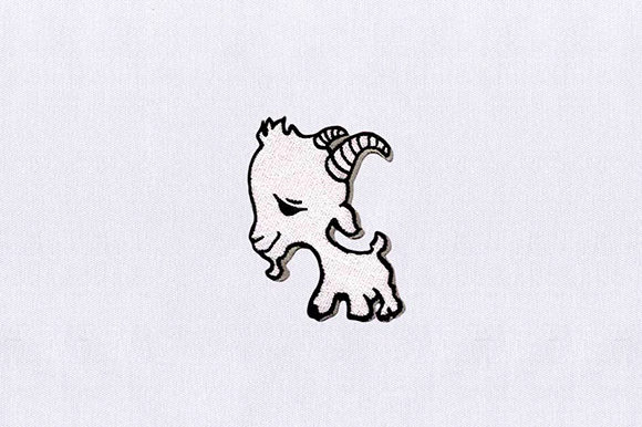 Charming Baby Goat Side for Craft Fair Success