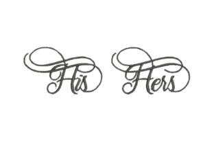 His Hers Embroidery Design: A Designer's Review
