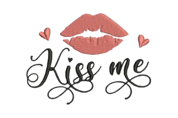 Kiss Me Lips: A Valentine's Embroidery Design Review
