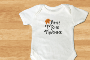 Little Mister November Leaf Applique Design Review