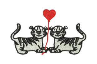 Lover Tigers: A Sweet Valentine's Day Embroidery Review
