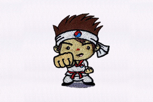 Martial Arts Kid: A Craft Fair Embroidery Designer's Review