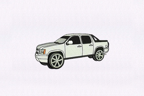 Pickup Truck: A Versatile Embroidery Design