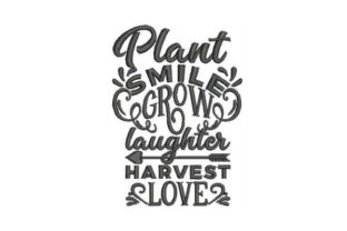 Plant Smile Grow: A Versatile Embroidery Design for Craft Markets