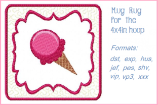 Sweet, Simple, and Stylish: Using the Ice Cream Embroidery Design for Boutique Apparel